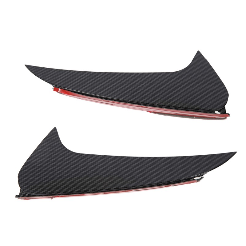 2 Pcs Rear Bumper Spoiler Air Vent Cover Lower Air