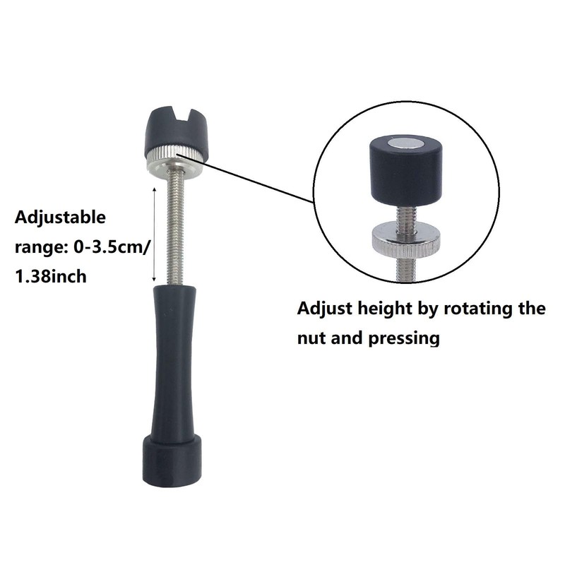 TUOREN 2Pcs Guitar Brace Repairs Jack Sound Beam Support Tool