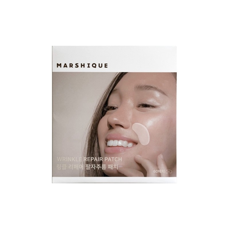 Marsique Wrinkle Repair Nasolabial Fold Patches 60 Sheets (4 Packs)