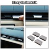 Heutamo Air Conditioning Outlet Adjustment Trim Compatible with Land Rover