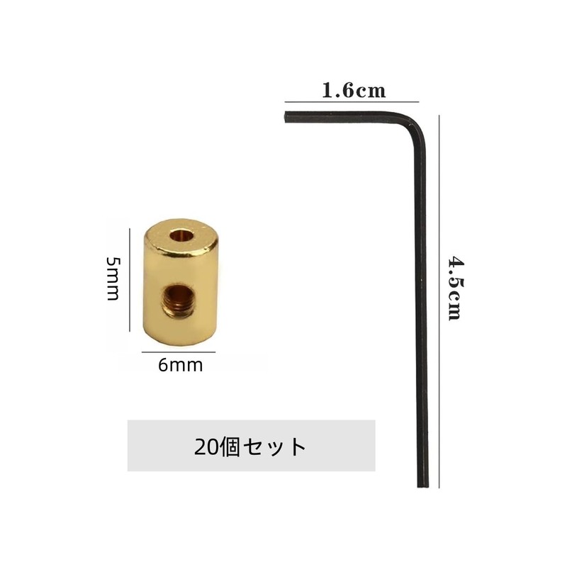 Pin Badges Pin Batches, Set of 20, Gold Color, 0.2