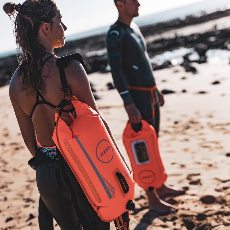 ZONE3 LED Light 28L Dry Bag Buoy with Unique Backpack