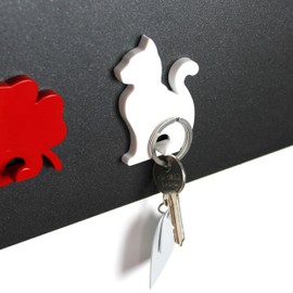 KalaMitica - Hook for Wall Magnetic Board, with Strong Magnet – White Cat