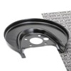 RIDEX 1330S0018 Anchor Plate Rear Left Sheet Steel 50 mm