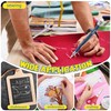 Sewing Chalk Markers for Fabric, Aluminum,White,2 Pack