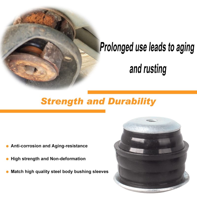 iKer Body Mount Bushing Kit Compatible with Ford F250 F350