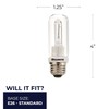 Bulbrite Halogen T10 Q250CL/EDT 120-Volt Halogen JDD Type Tubular Medium