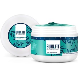 Gel Corporal Burn Fit, Potenciador Ligero de Entrenamiento Anticelulítico para Vientre y Cuerpo, Gel No Pegajoso Caliente y Frío para Pre y Post-Entrenamiento, Máximo Rendimiento de Entrenamiento.