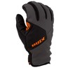 KLIM Inversion Insulated Winter Gloves (Asphalt - Strike Orange, Large)