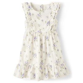 Gymboree,and Toddler Sleevelss Dresses,Bunny Floral,12-18 Months