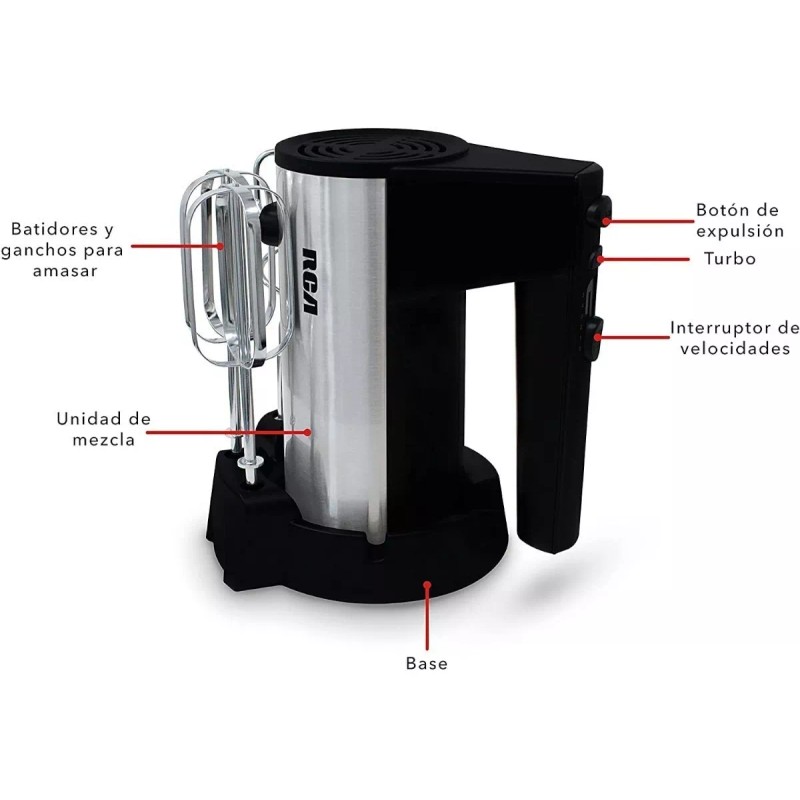 RCA Combo Dulce Rca Rc-cd Waflera + Crepera + Batidora