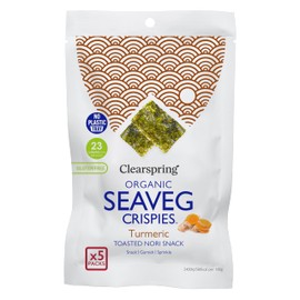 Clearspring Organic Seaveg Crispies Multipack (1, Turmeric)
