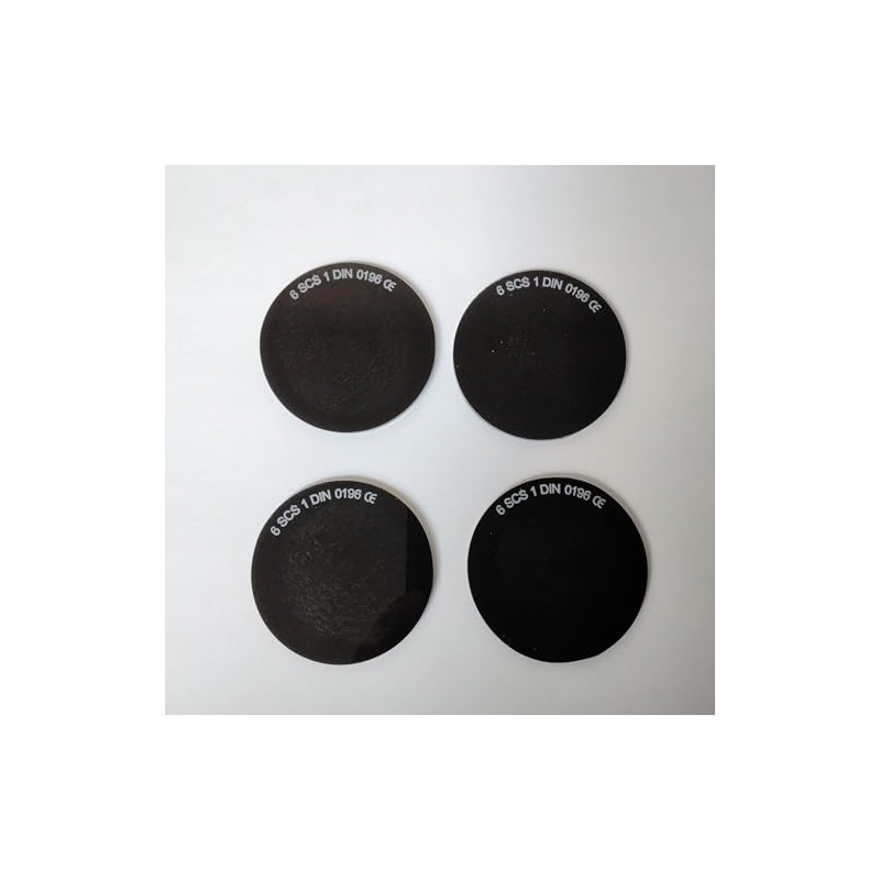 SCHUTZGUT Welding Glass Replacement Lenses DIN 6 for Welding Goggles