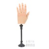 Nail Training Practice Hand Professional Bendable Silicone Female Mannequin Hand