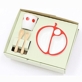 Mastro Geppetto Organic Tableware Bioplastic Tableware/MELA Baby Set