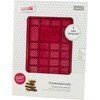 Lurch 83090 Schokoladentafel / Gussform mit Blumenmotiv aus 100% BPA-freiem