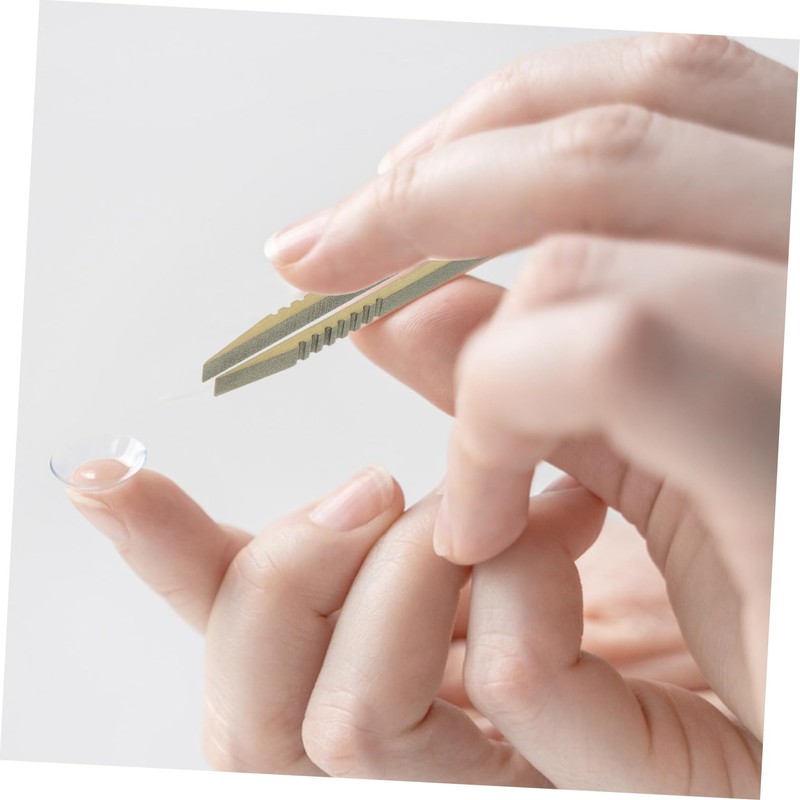 Angoily Titanium Tweezer Lightweight Portable Tool for Camping Outdoor Use