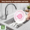 2025 New Fruit Washing Bowl with Strainer Lid and Handle,3