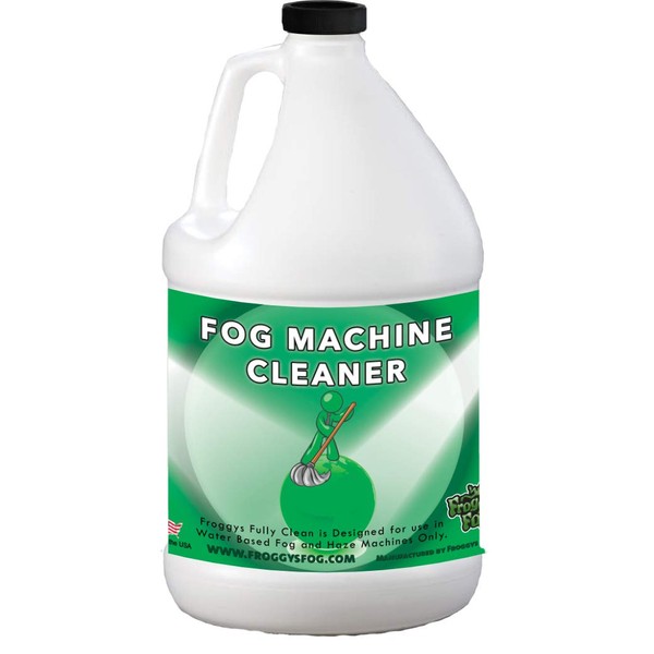 Froggy's Fog Fully Clean Fog and Haze Machine Cleaner Fluid - 1 Gallon, Froggy's Fully Clean Optimizes Performance & Extends the Life of Your Fog Machine