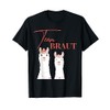 Women's Team Bride Lama Alpaca Alpaca JGA Engagement T-Shirt, black