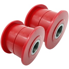 PSBushings 2x Front Lower Arm - Rear Polyurethane Bushing Kit fits Subaru Forester (98-00)
