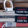 Heavy Duty Trailer Stake Pocket D Ring with Added Security