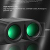 10x25 Compact Binoculars for Bird Watching Accurate Focus Adjustable Pupil