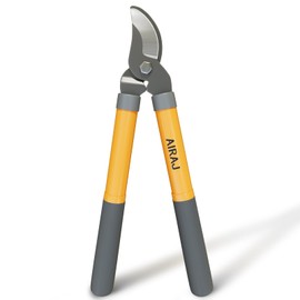 AIRAJ Bypass Loppers for Gardening | 16 Inch Garden Shears | SK5 High Carbon Steel Blade | Plants, Flowers and Tree Trimmer | Pruning Shears | Branch Cutter | Garden Loppers | Cutting 1.5” MAX