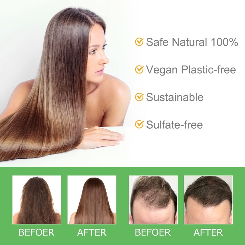 Rice Water for Hair Shampoo Bar Solid Shampoo Against Hair