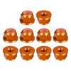 QUARKZMAN Pack of 10 Nylon Insert Hex Lock Nuts -