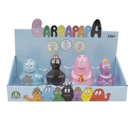 Giochi Preziosi Barbapapa Gift Set with 4 Figures, 8 cm, (Barbapapa, Barbamama, Barbibul, Barbabel), Toy for Children from 2 Years, BAP06