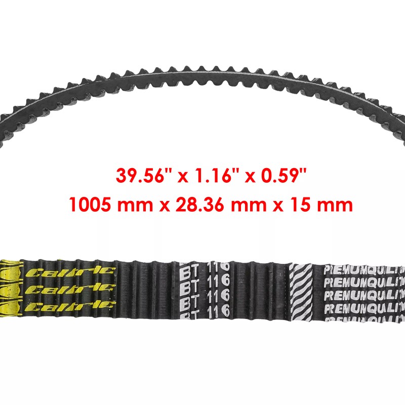 Caltric Drive Belt for Polaris 3211160 3211123 Drive Clutch Belt