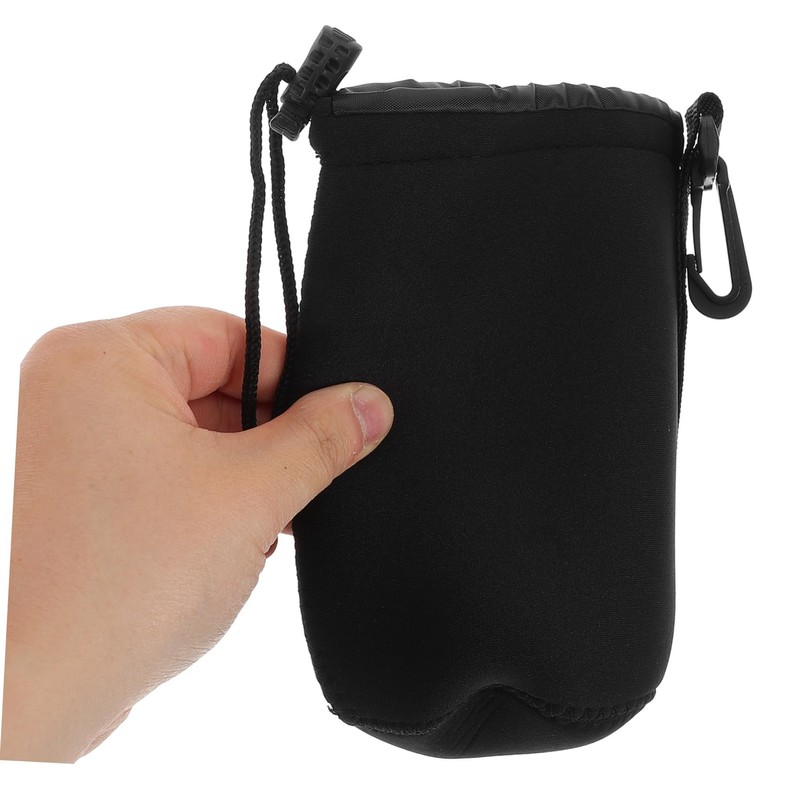 SHOWERORO 2 Pcs Lens Sleeve with Shockproof Padding for Versatile