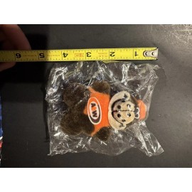 A&W Root Beer Restaurant Stuffed Bear Christmas Ornament 4” rootbeer NIP rooty