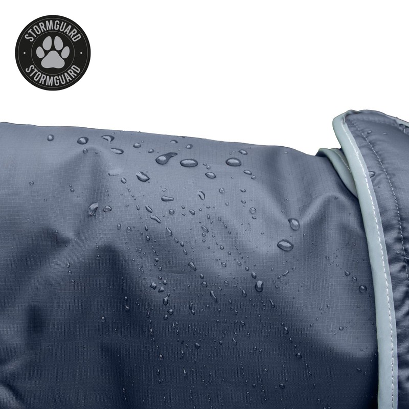Ancol Muddy Paws All Weather Stormguard Coat . Navy Blue.