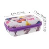 Operitacx 15Grid Camera Case Cute Portable Carrying Bag with Zipper