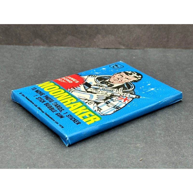 MOONRAKER 1979 Topps Unopened Wax Pack (1 pack) James Bond