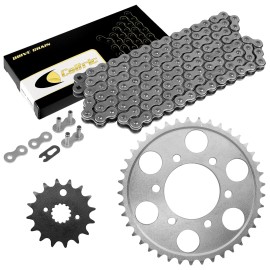 Kawasaki Drive Chain & Sprockets Kit for Kawasaki KZ650E Ltd 650 1980