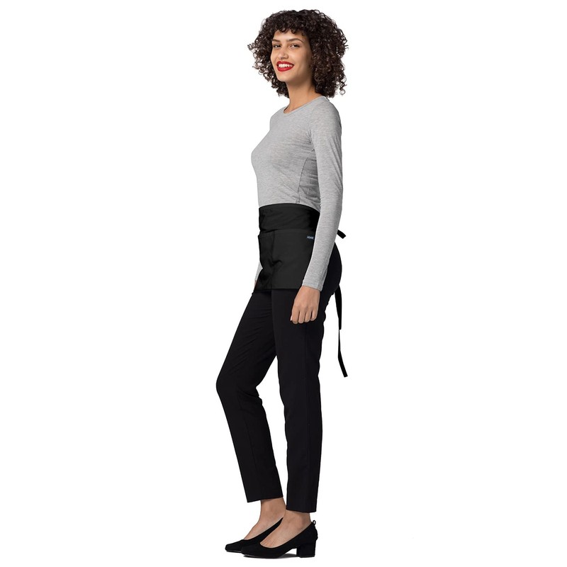 ADAR UNIFORMS Belt Apron - 709 - Black - Regular