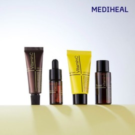 Mediheal Vitamin Travel Skincare Kit (Cleansing Foam + Toner + Serum + Cream) / 메디힐 비타민 여행용 스킨케어 키트 (클렌징폼+토너+세럼+크림)