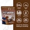 Fit Crunch FITCRUNCH Tri-Blend Whey Protein, Keto Friendly, Low Calories,