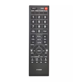Unbranded New Remote Control Replace for Toshiba 32E20U 32E200U 32FT2U 32SL410U 37E200U