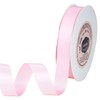 VATIN 16mm Double Faced Polyester Pearl Pink Satin Ribbon -