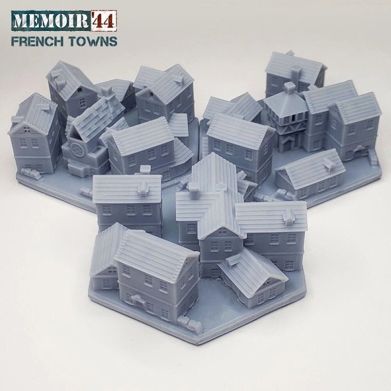 Days of Wonder Memoir 44 European Towns Set of 3