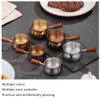 Mini Stainless Steel Sauce Pan, Chocolate Melting Pot & Tea