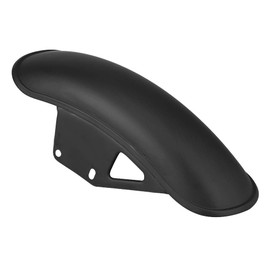 Aramox Front Mudguard, Motorcycle Mudguard, Front Mudguard Cover, Metal for Suzuki GN125 GN250 (Black)