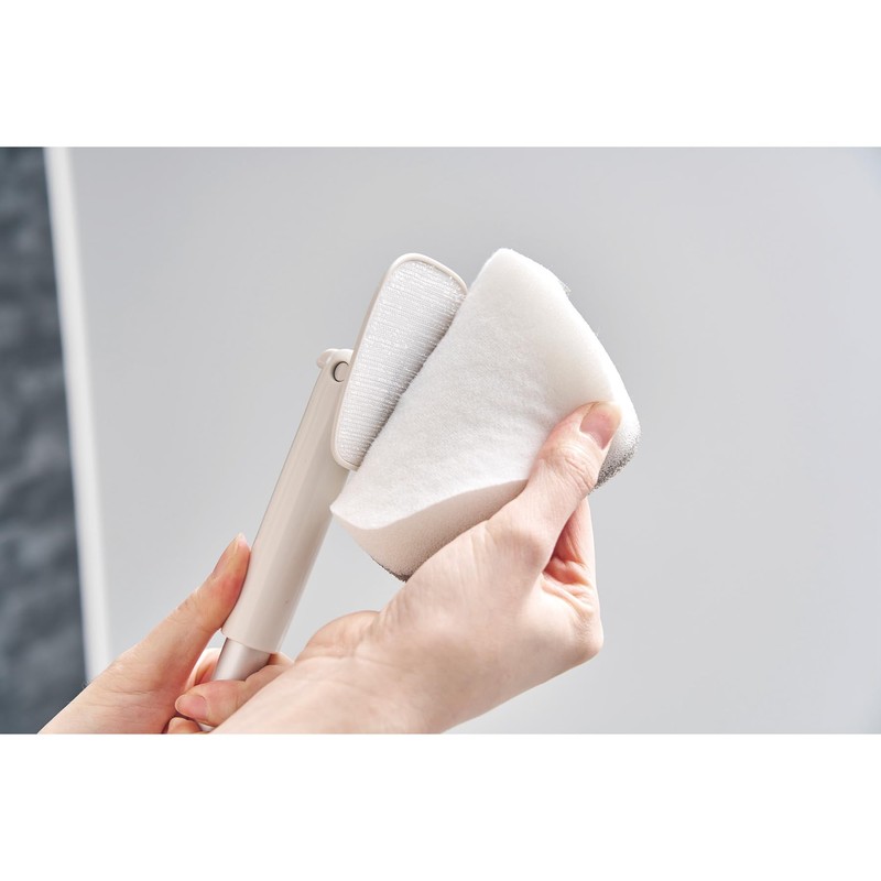 Aisen Telescopic Bath Middle, Sponge, Bathtub Spare, Antibacterial, Removes Tough