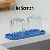 Zulay (9x3.5) Silicone Sponge Holder for Kitchen Sink - Flexible