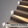 LED Step Light 3W Recessed Motion Seneor Dusk to Dawn