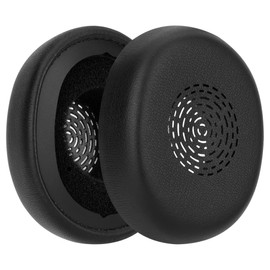 Geekria QuickFit Ersatz-Ohrpolster, kompatibel mit Jabra Evolve 10 kabelgebundenen Kopfhörern, Ohrpolster (schwarz)